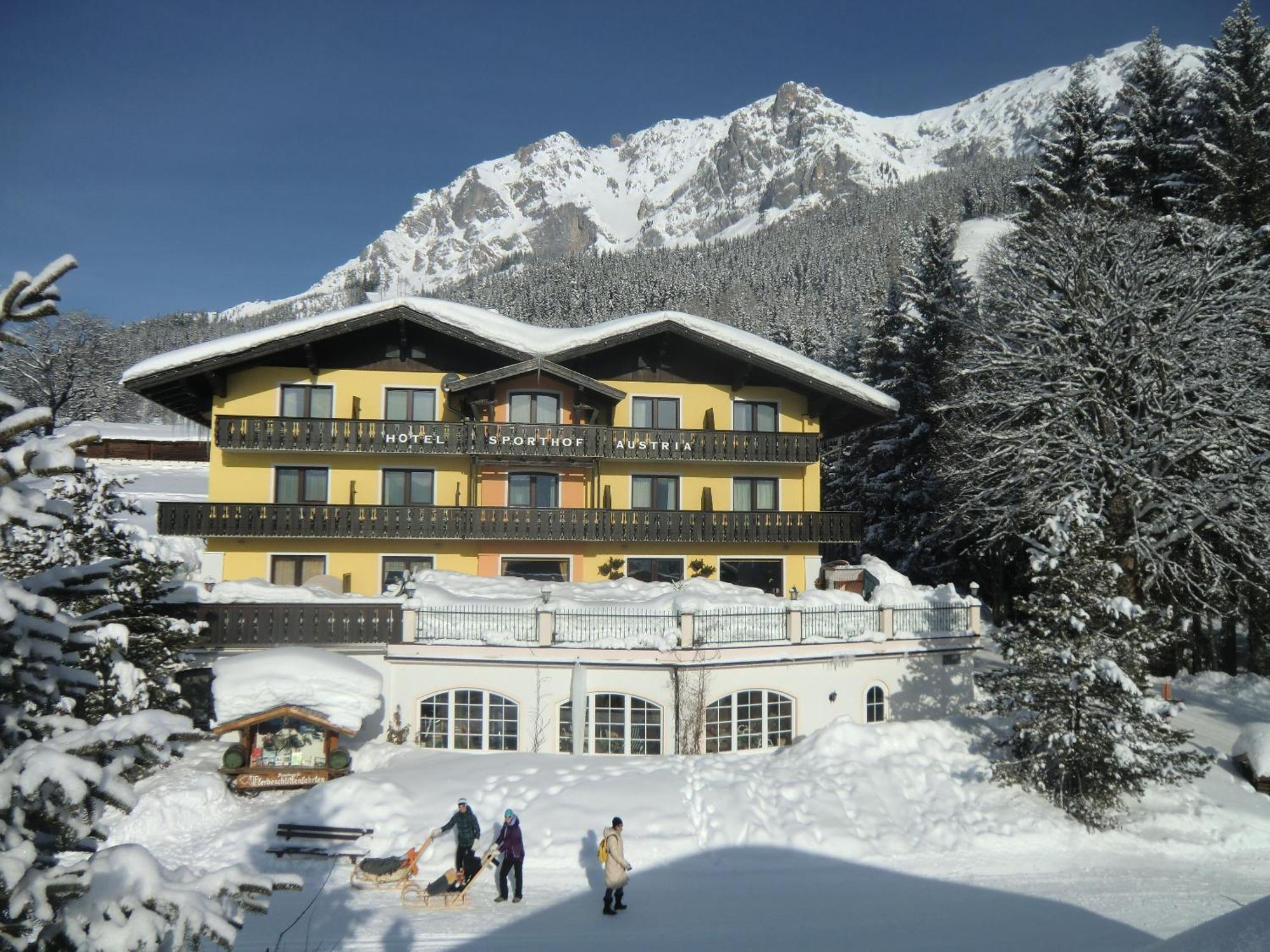 Hotel Sporthof Austria رامساو أم داتشستين المظهر الخارجي الصورة